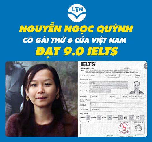 CÔ GÁI THỨ 6 CỦA VIỆT NAM ĐẠT 9.0 IELTS